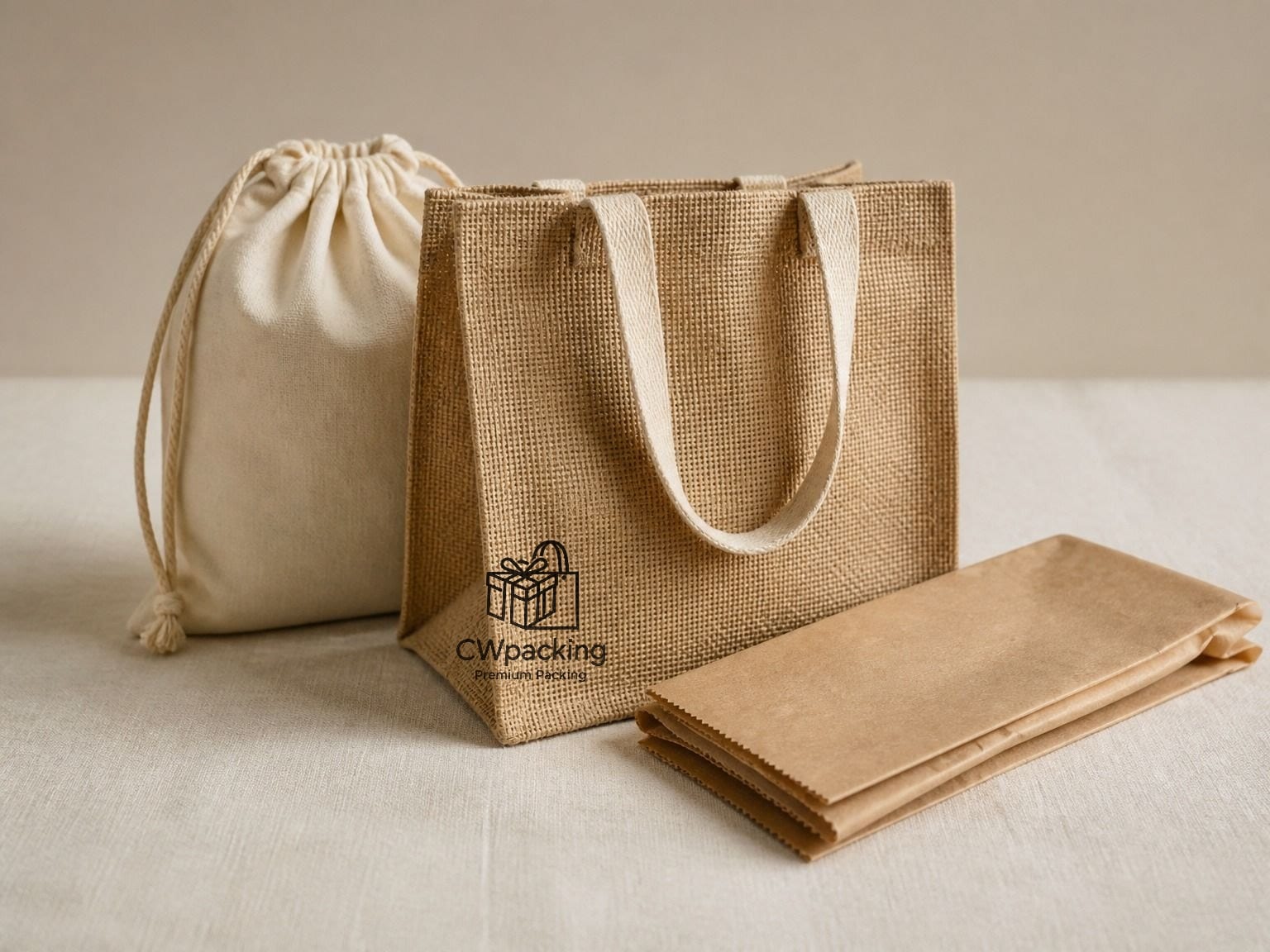 Drawstring, jute & non-woven bags
