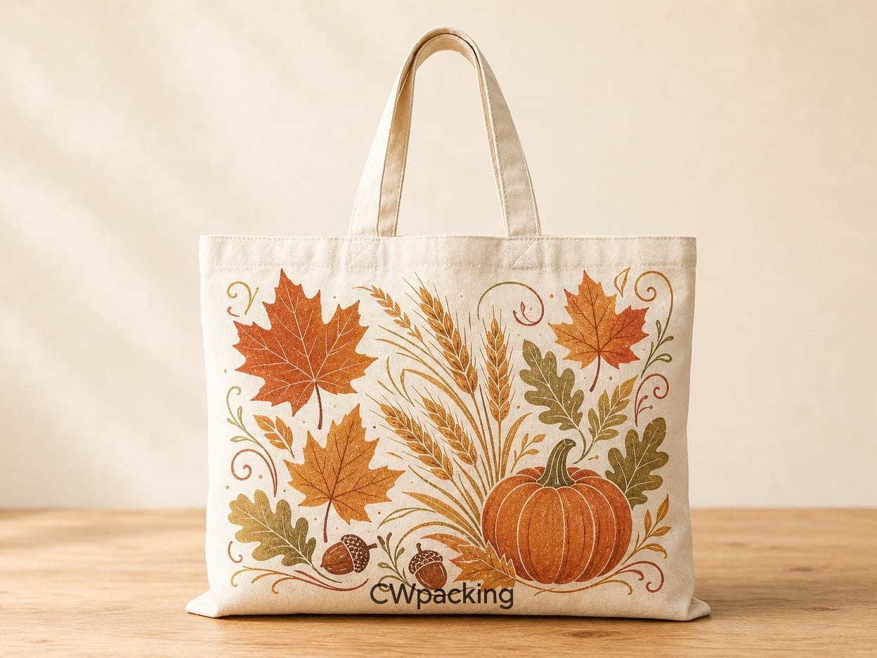 Thanksgiving Canvas Tote Bag