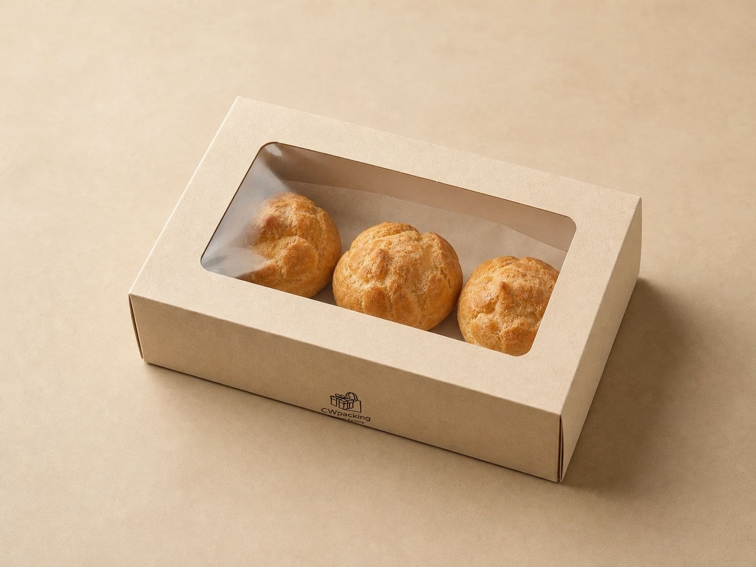 Window patisserie box