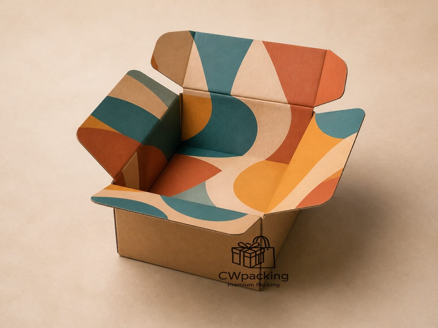 Subscription Box with Printed Interior